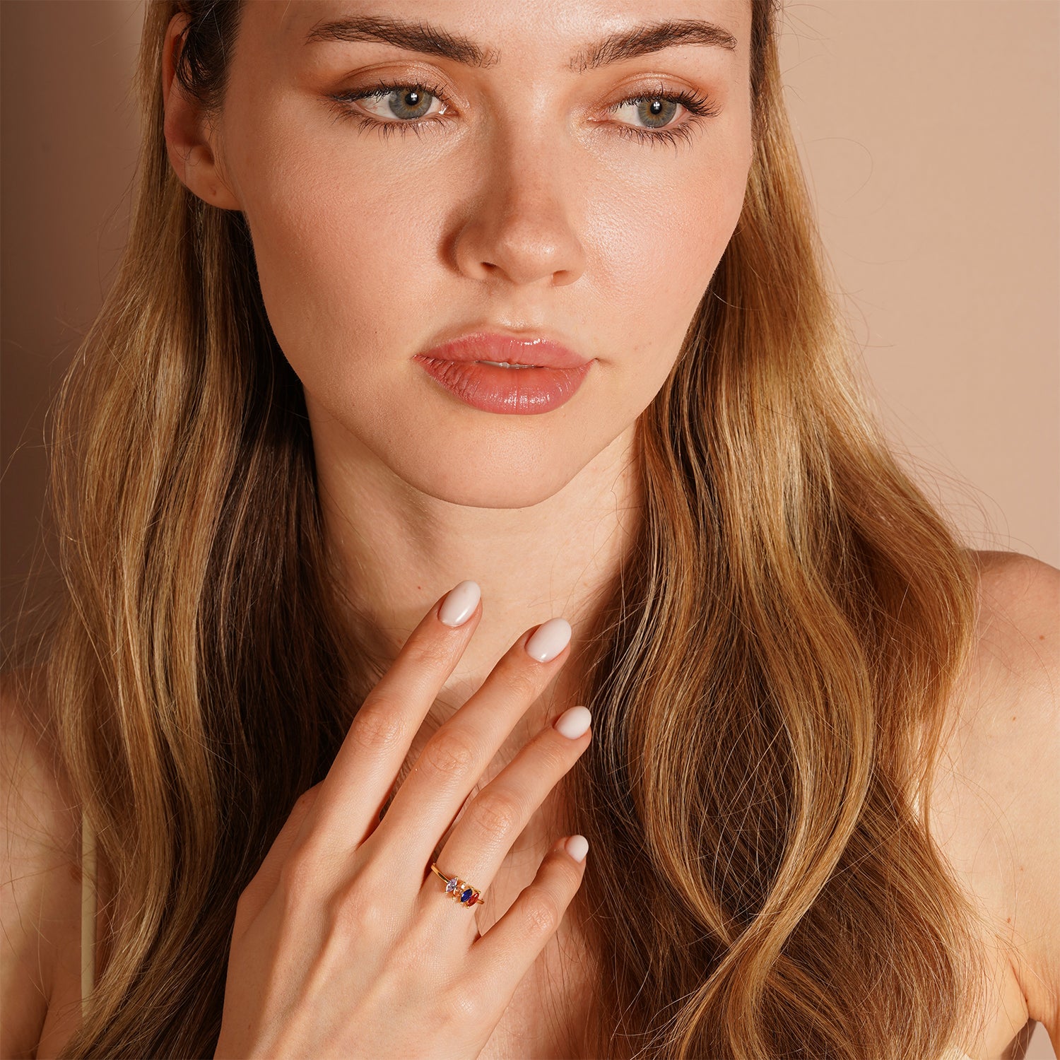 Marquise Birthstone Ring