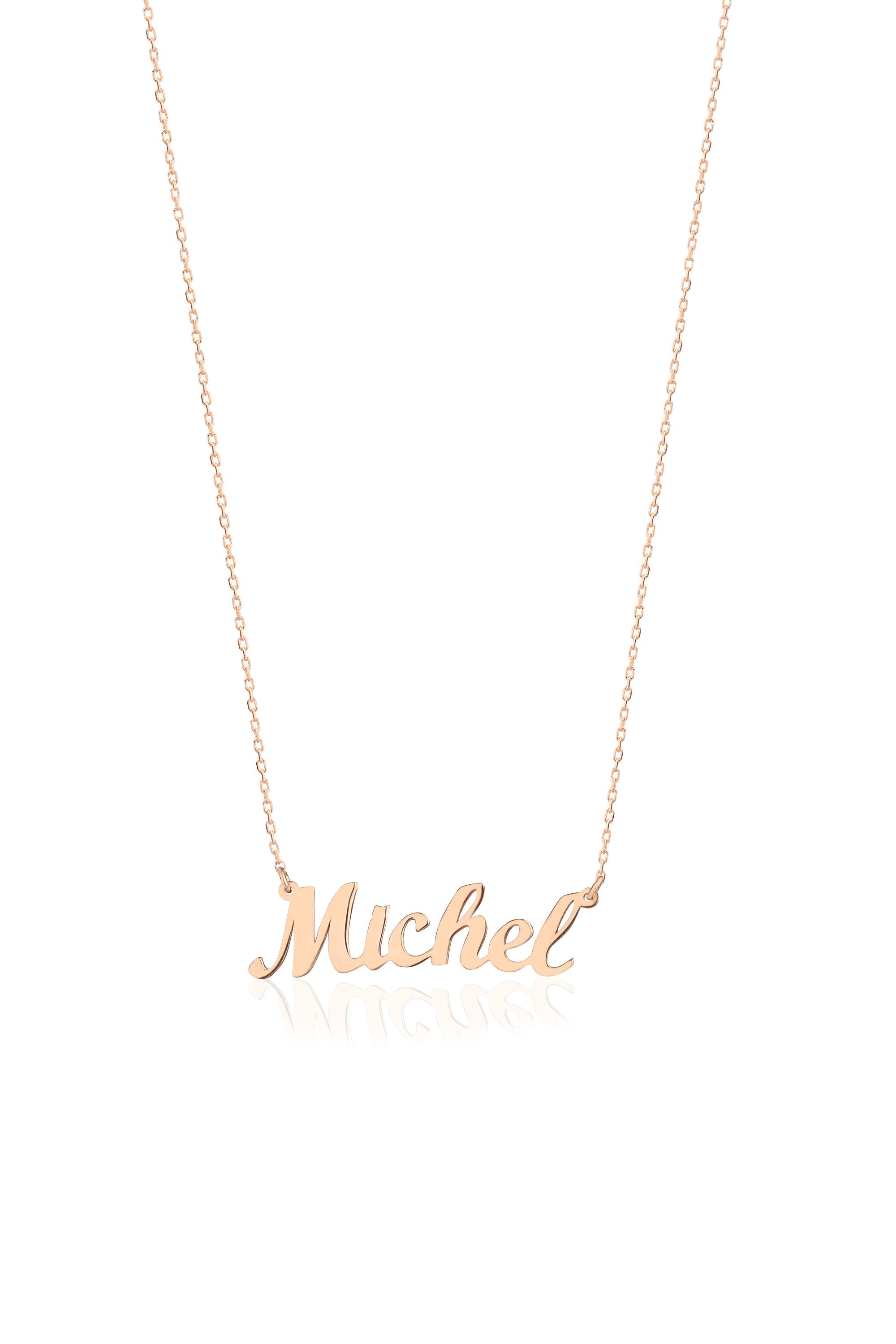 Silver Name Necklaces For Women, Custom Gift For Mothers, 14K Gold Name Necklace, Personalized Gifts, Birthday Gifts, Gift For Mothers Day