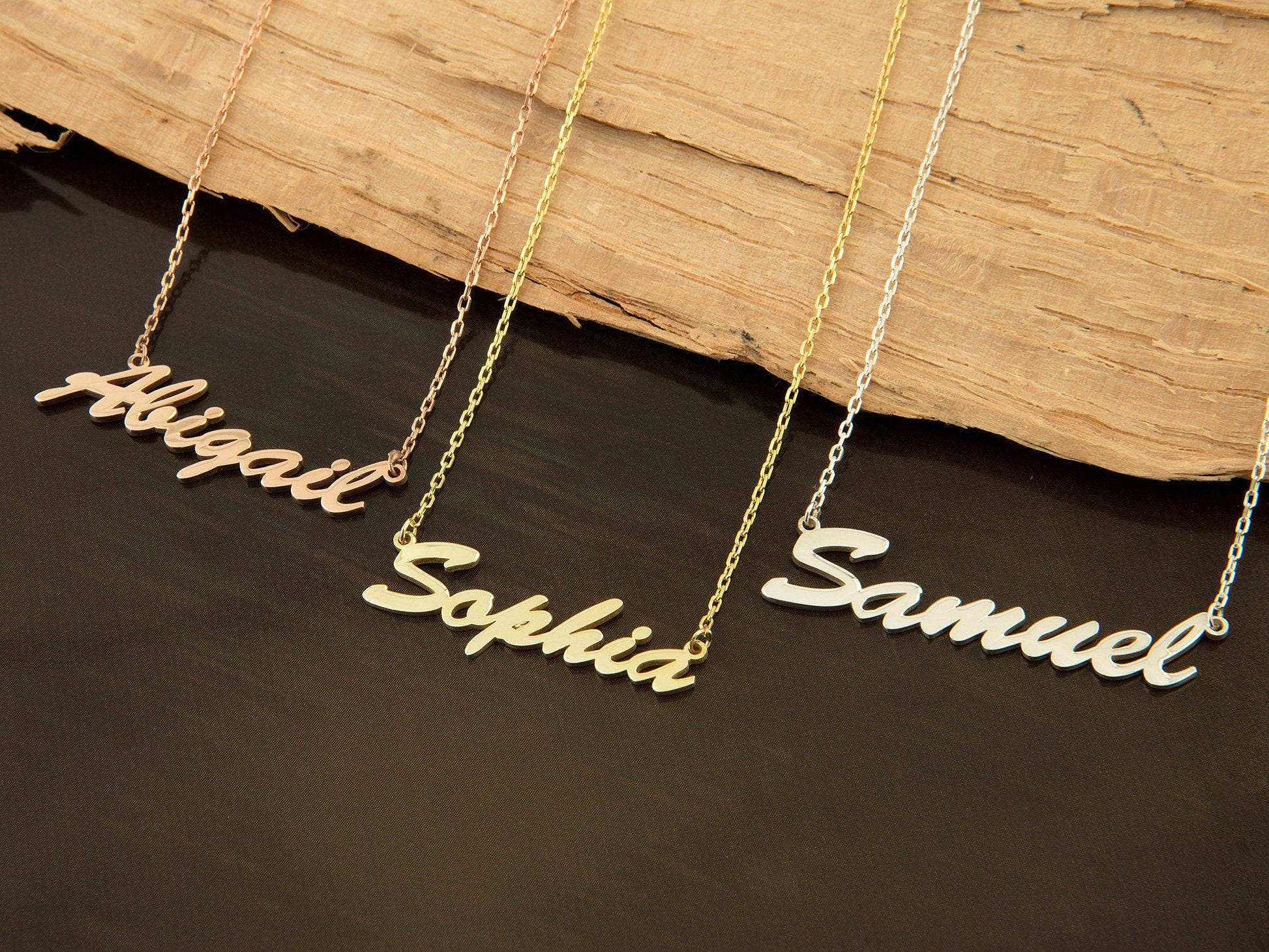 Silver Name Necklace For Women, Custom Birthday Gifts, 14K Gold Name Necklace, Gifts For Mothers, Personalized Gifts, Gift For Mothers Day