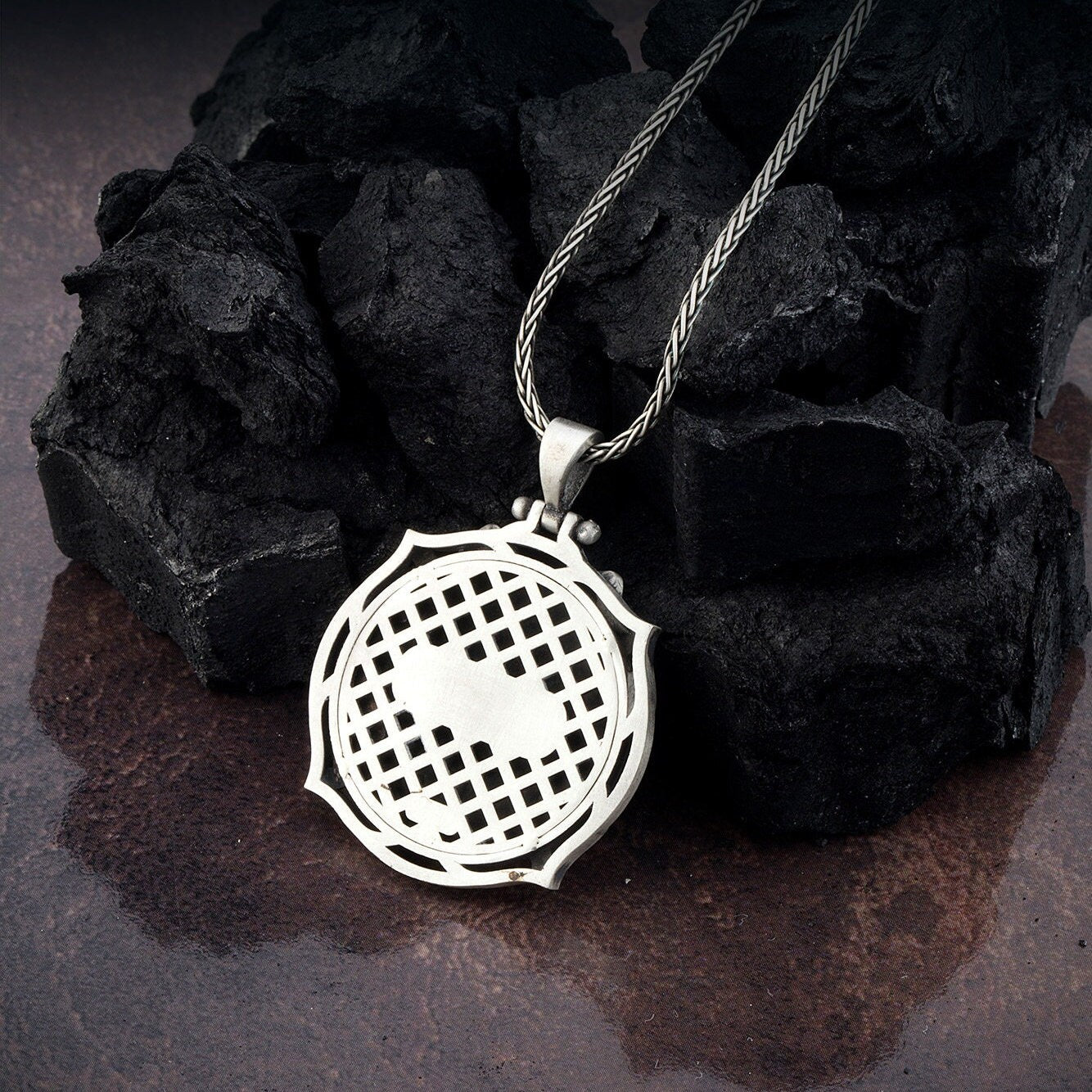 Wild Wolf Necklaces, Sterling Silver Wolf Pendants, Animal Necklace For Mens, Gift For Man, Gift For Father's, Unique Gift For Father's Day