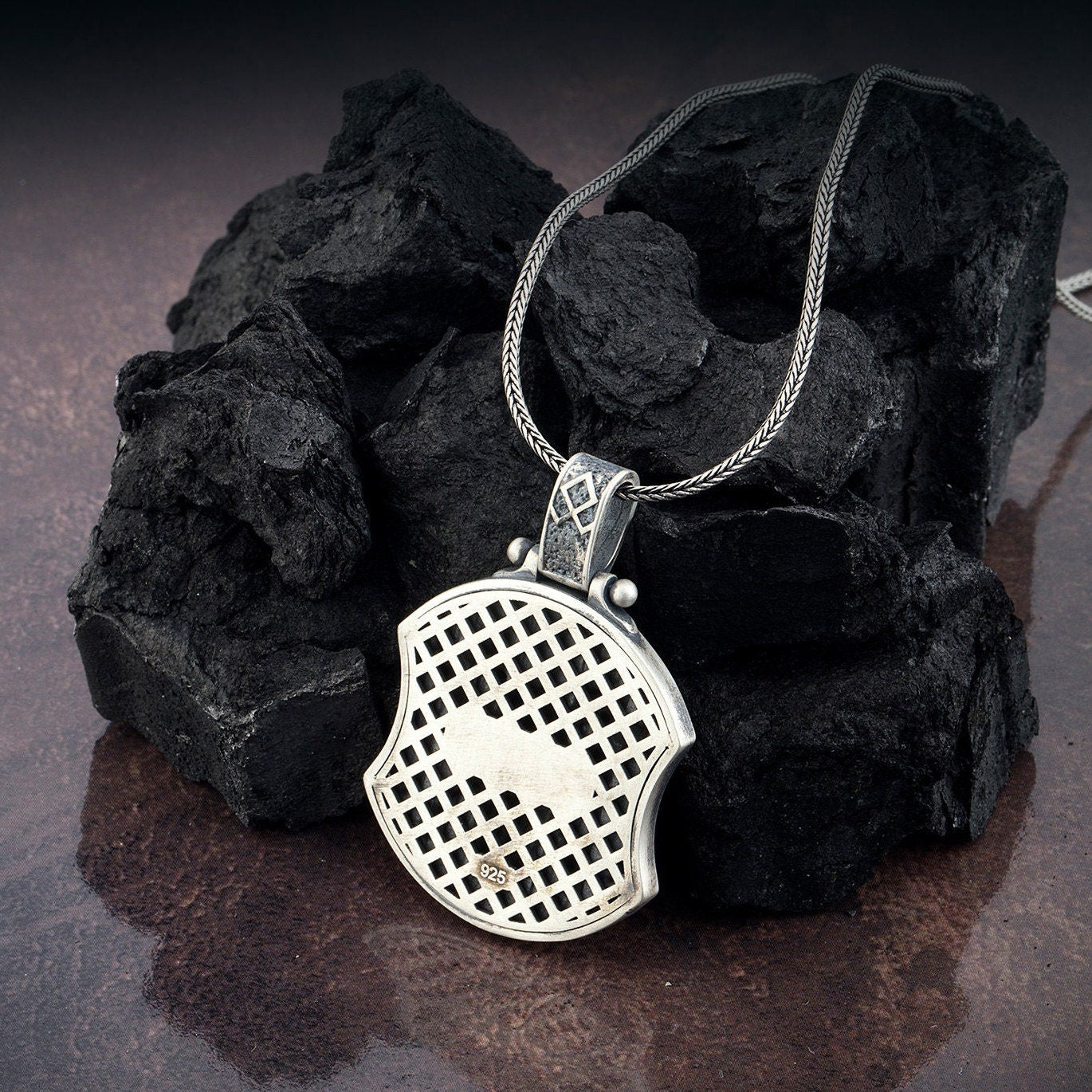 Viking God Odin Solid Silver Necklace, Scandinavian Jewelry For Men, Warrior Axe Pendant, Gift For Boyfriends, Unique Gift For Father's Day