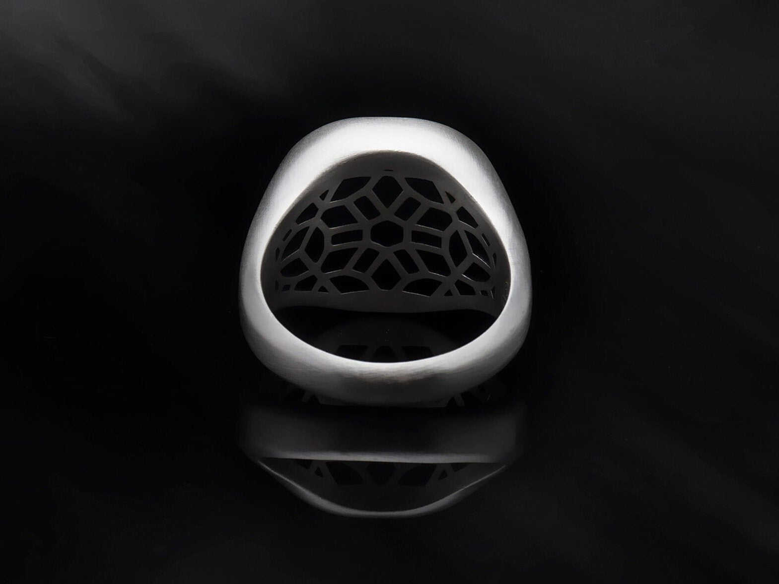 Sterling Silver Wolf Rings, Alpha Wolf Ring For Men, Animal Statement Rings, Signet Ring, Gift for Boyfriends, Unique Gift For Father's Day