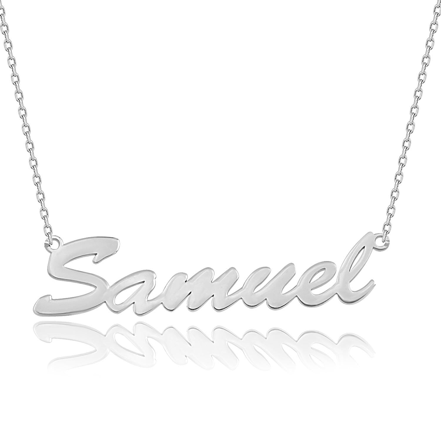 Silver Name Necklace For Women, Custom Birthday Gifts, 14K Gold Name Necklace, Gifts For Mothers, Personalized Gifts, Gift For Mothers Day