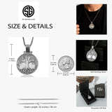 Sterling Silver Tree of Life Pendant Necklace