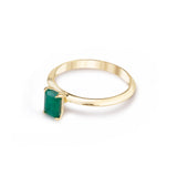 Emerald Engagement Ring For Women - Promise Ring