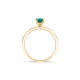 Emerald Engagement Ring For Women - Promise Ring