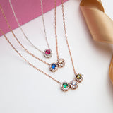 Personalized Birthstone Necklace For Women