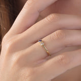 Custom Birthstone Ring For Mom