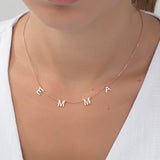 Custom Initials & Name Necklace