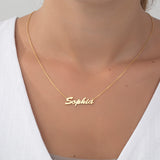 Personalized Dainty Name Necklace