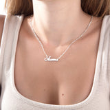 Figaro Chain Custom Name Necklace – Personalized Jewelry