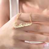 Figaro Chain Custom Name Necklace – Personalized Jewelry