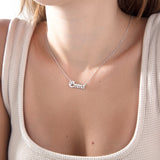 Custom Name Pendant – Old English Font