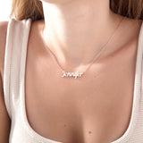 Dainty Personalized Nameplate Necklace