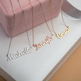 Dainty Personalized Nameplate Necklace