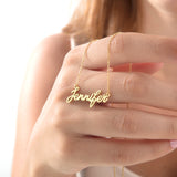 Dainty Handwritten Name Necklace