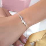 Minimalist Custom Name Bracelet