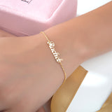 Minimalist Custom Name Bracelet