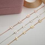 Custom Initial Letter Bracelet