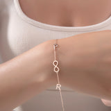 Custom Initial Bracelet – Personalized Letter Bracelet