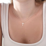 Dainty Cross Necklace For Women