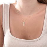 Dainty Cross Necklace For Women