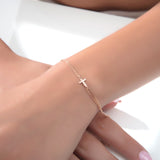 Dainty Cross Bracelet For Women