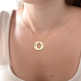 Personalized Multiple Name Circle Necklace