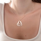 Personalized Heart Family Multi Name Necklace