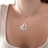Personalized Heart Family Multi Name Necklace