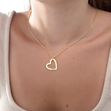Personalized Heart Family Multi Name Necklace