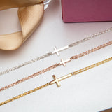 Dainty Cross Bracelet For Women