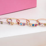 Custom Birthstone Ring For Mom