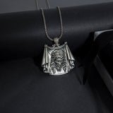 925 Sterling Silver Jesus Cross Pendant Necklace