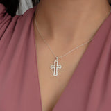 Elegant Cross Pendant Necklace