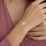 Custom Paw Print Bracelet with Multiple Pet Names