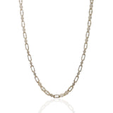 Handmade Sterling Silver Byzantine Chain, Chunky Necklace For Men