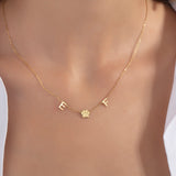 Custom Initials & Name Necklace