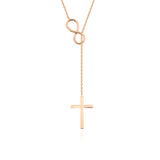 Infinity Cross Necklace For Women