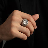 925 Sterling Silver Saint George Ring for Men