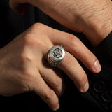 Sterling Silver Masonic Ring – Square & Compass Freemason Jewelry