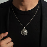 925 Sterling Silver Bear Head Necklace