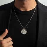 925 Sterling Silver Virgin Mary Necklace