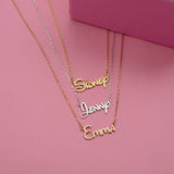 Custom Name Necklace in Script Font