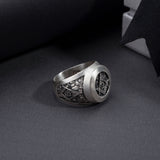 Sterling Silver Masonic Ring – Square & Compass Freemason Jewelry
