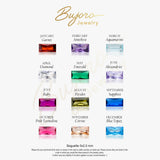 Personalized Baguette Birthstone Bracelet