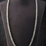 Men's Chain Necklaces, Byzantine Silver Chains, Unique Silver Chain, Gift For Men, 925 Sterling Silver Chains, Unique Gift For Father's Day