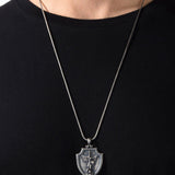 Sterling Silver Saint Michael Necklace - Archangel Michael