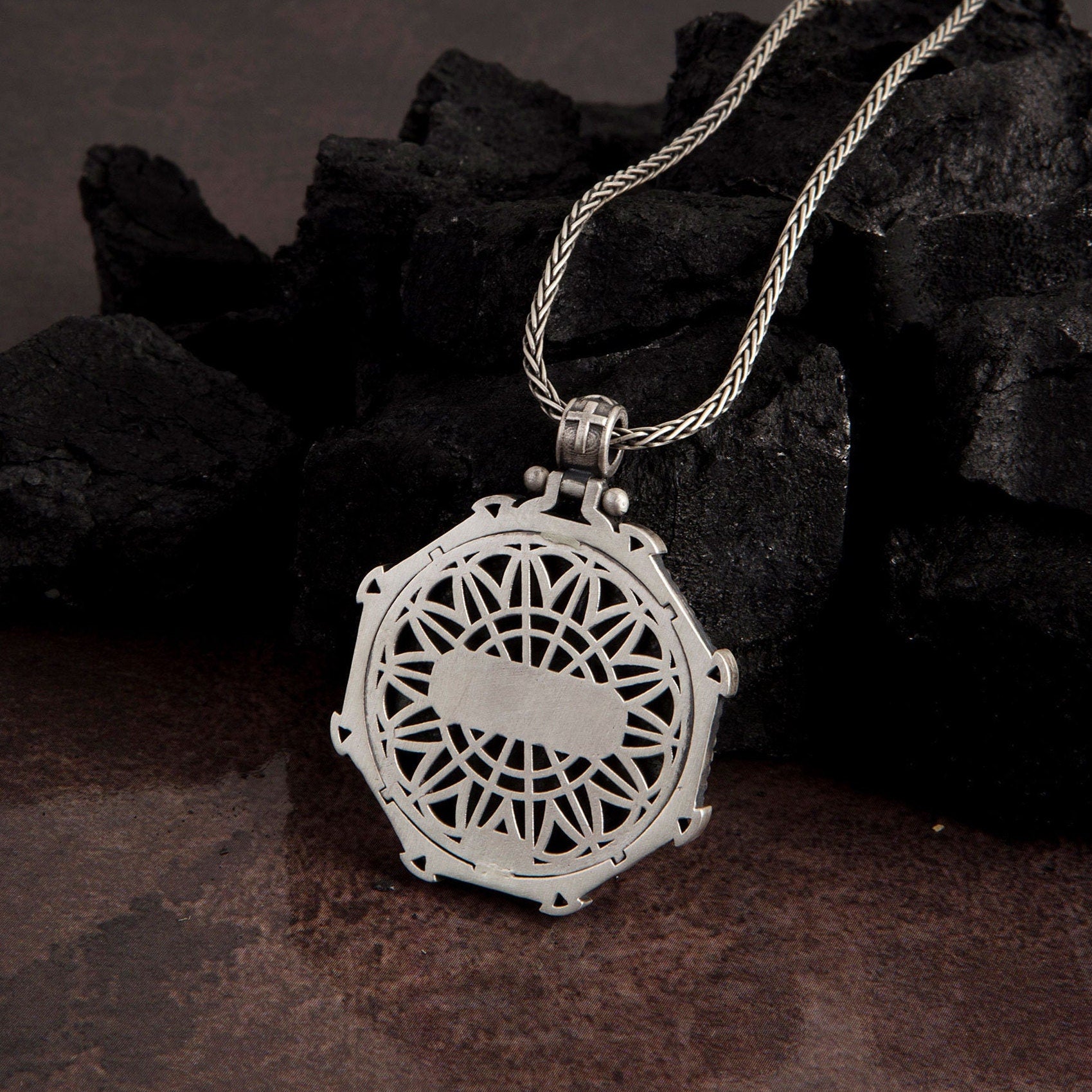 Sterling Silver Cross Necklaces For Men, Jesus Crucifix Necklaces For Women, Religious Jewelry, Birthday Gifts, Unique Gift For Father's Day
