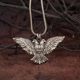 Sterling Silver Eagle Pendant, Jewelry For Man, Gift For Father's, Double Headed Eagle, Winged Eagle Necklace, Unique Gift For Father's Day